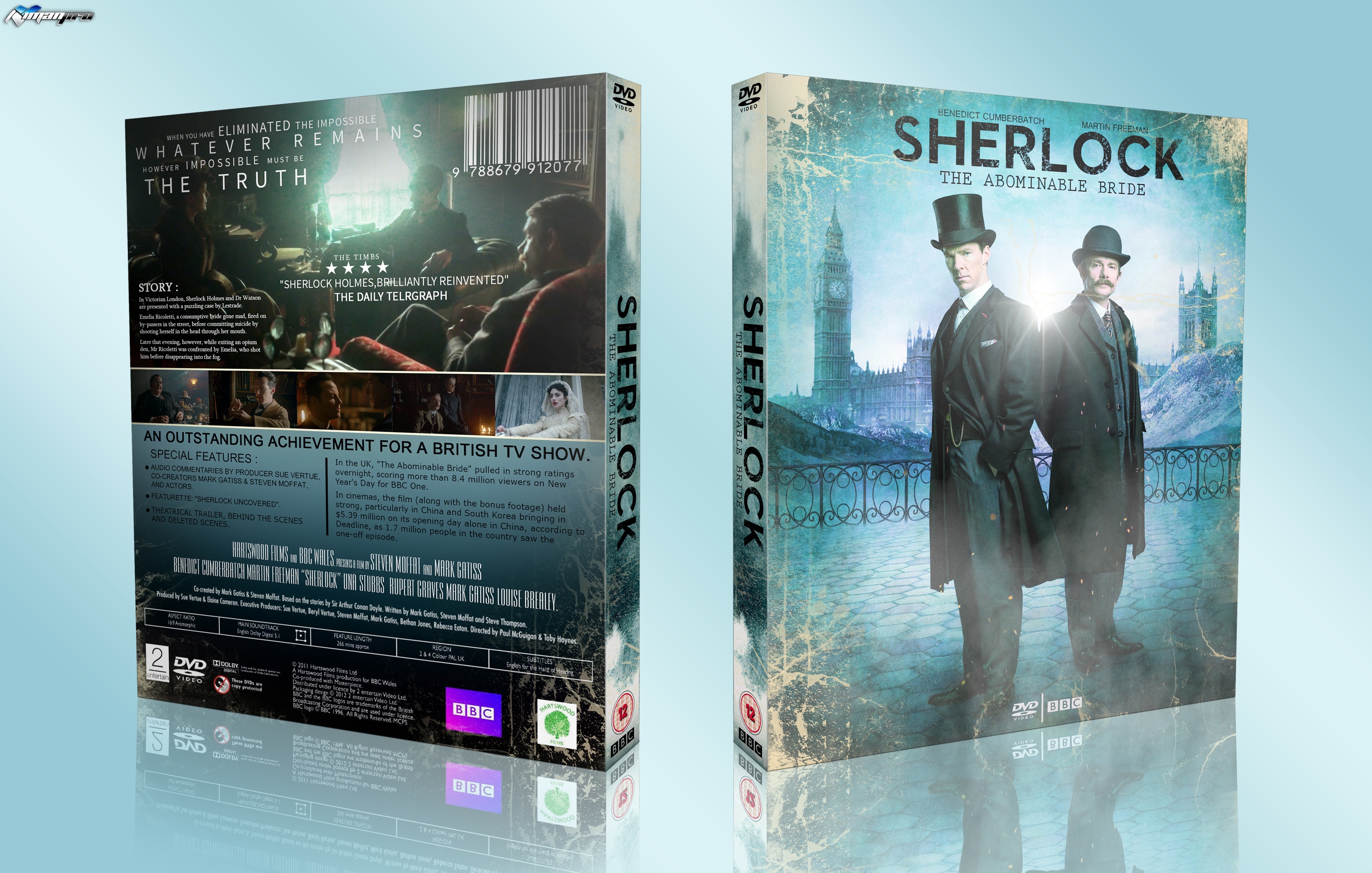 Sherlock The Abominable Bride box cover