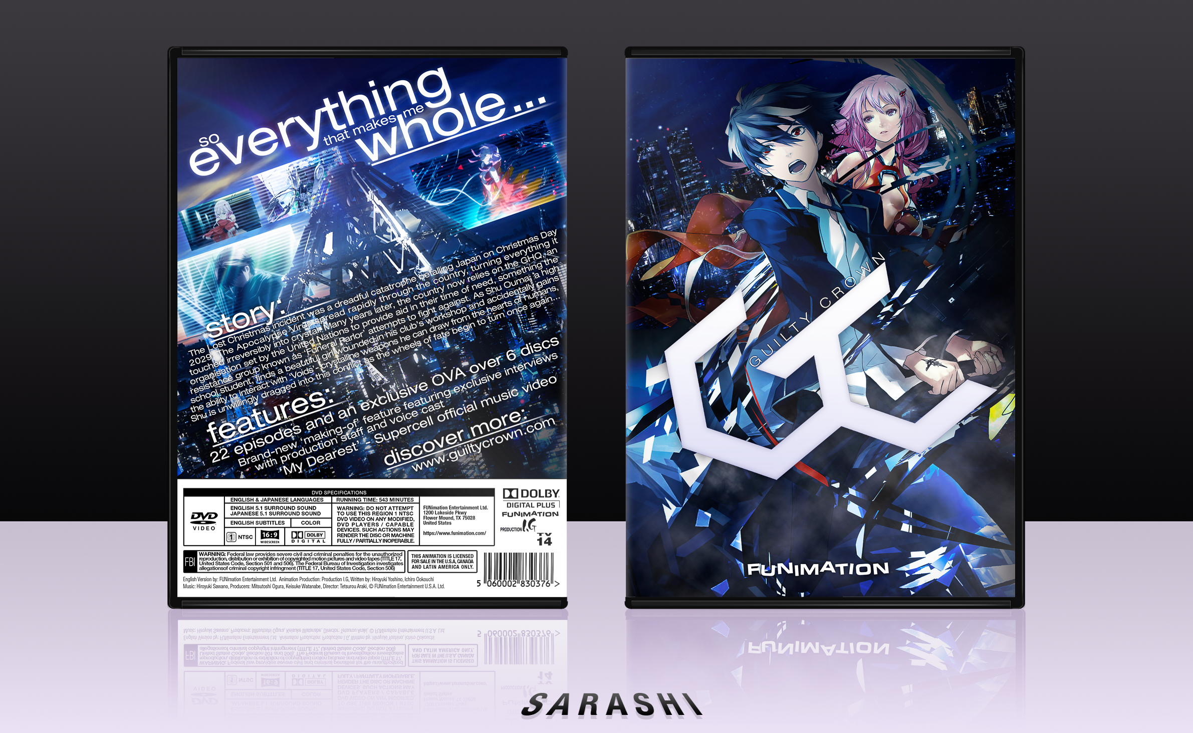 Guilty Crown box cover