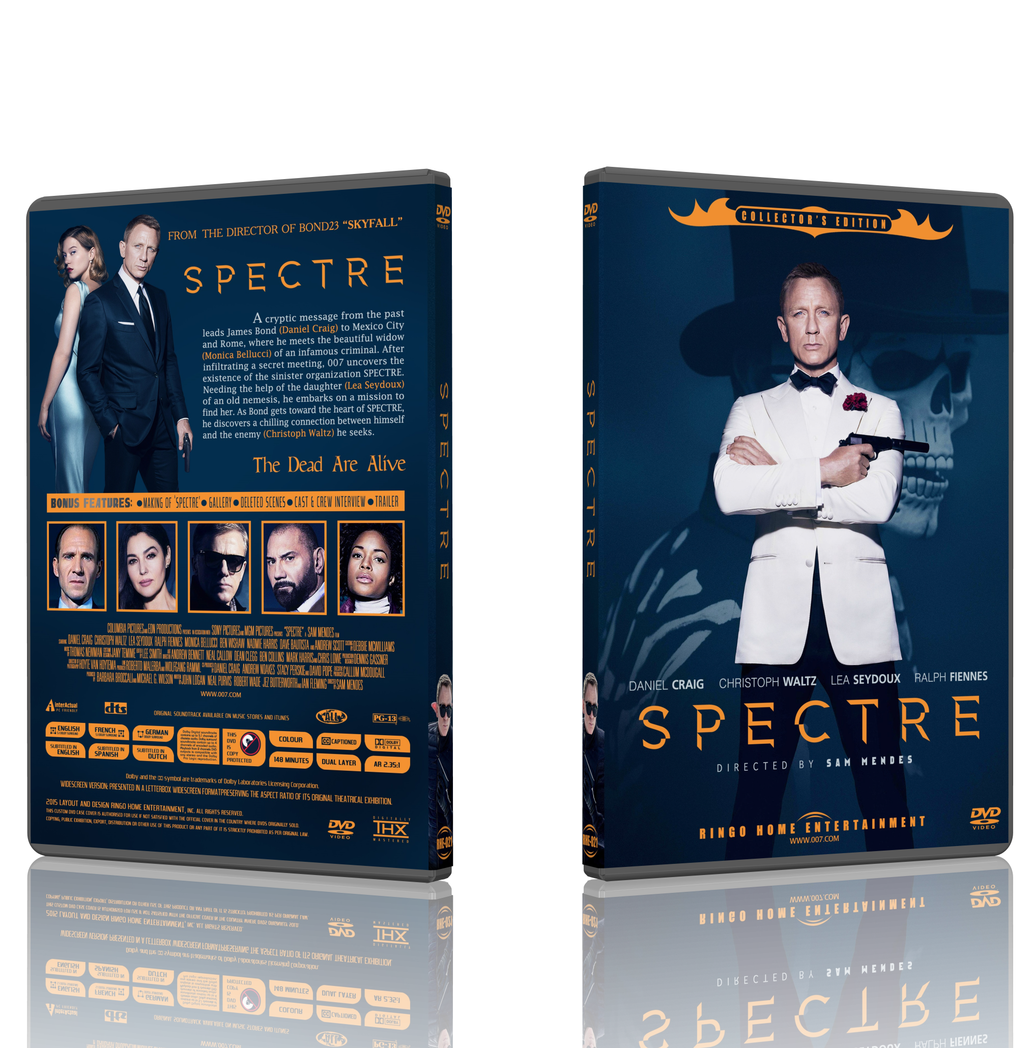 Spectre 007 (2015) box cover