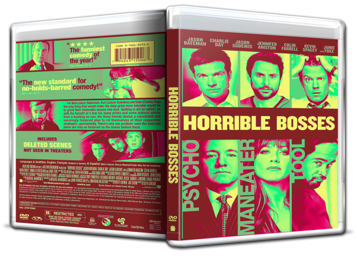 Horrible Bosses box art cover