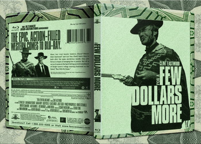 For A Few Dollars More box art cover