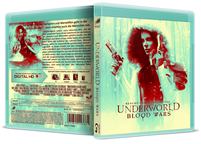 Underworld 5 Blood Wars box art cover