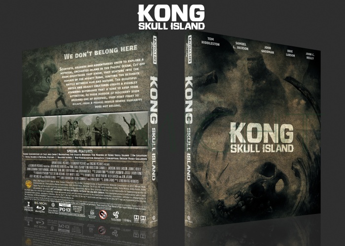 Kong Skull Island box art cover