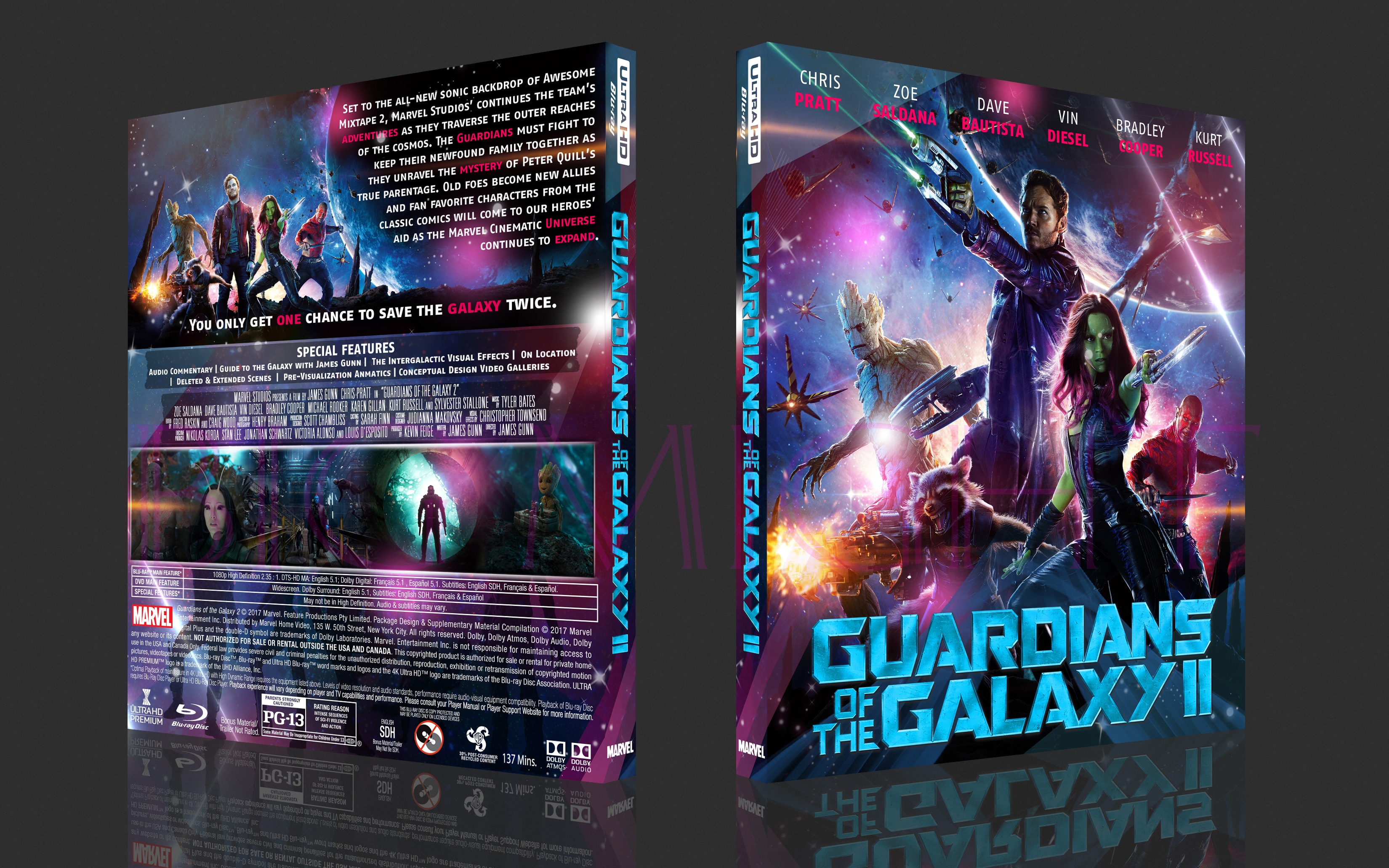 Guardians of the Galaxy 2 box cover