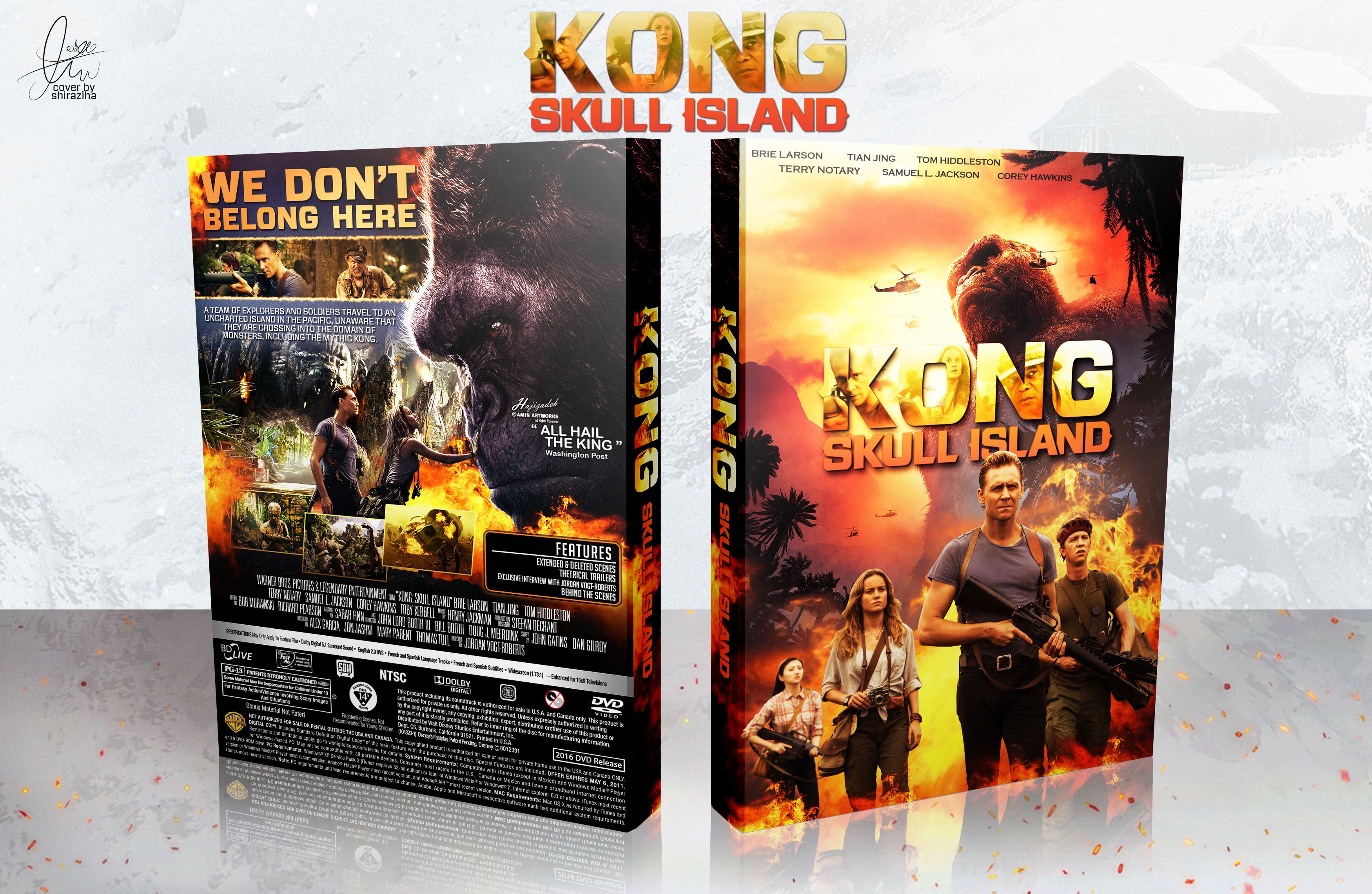 Kong: Skull Island box cover