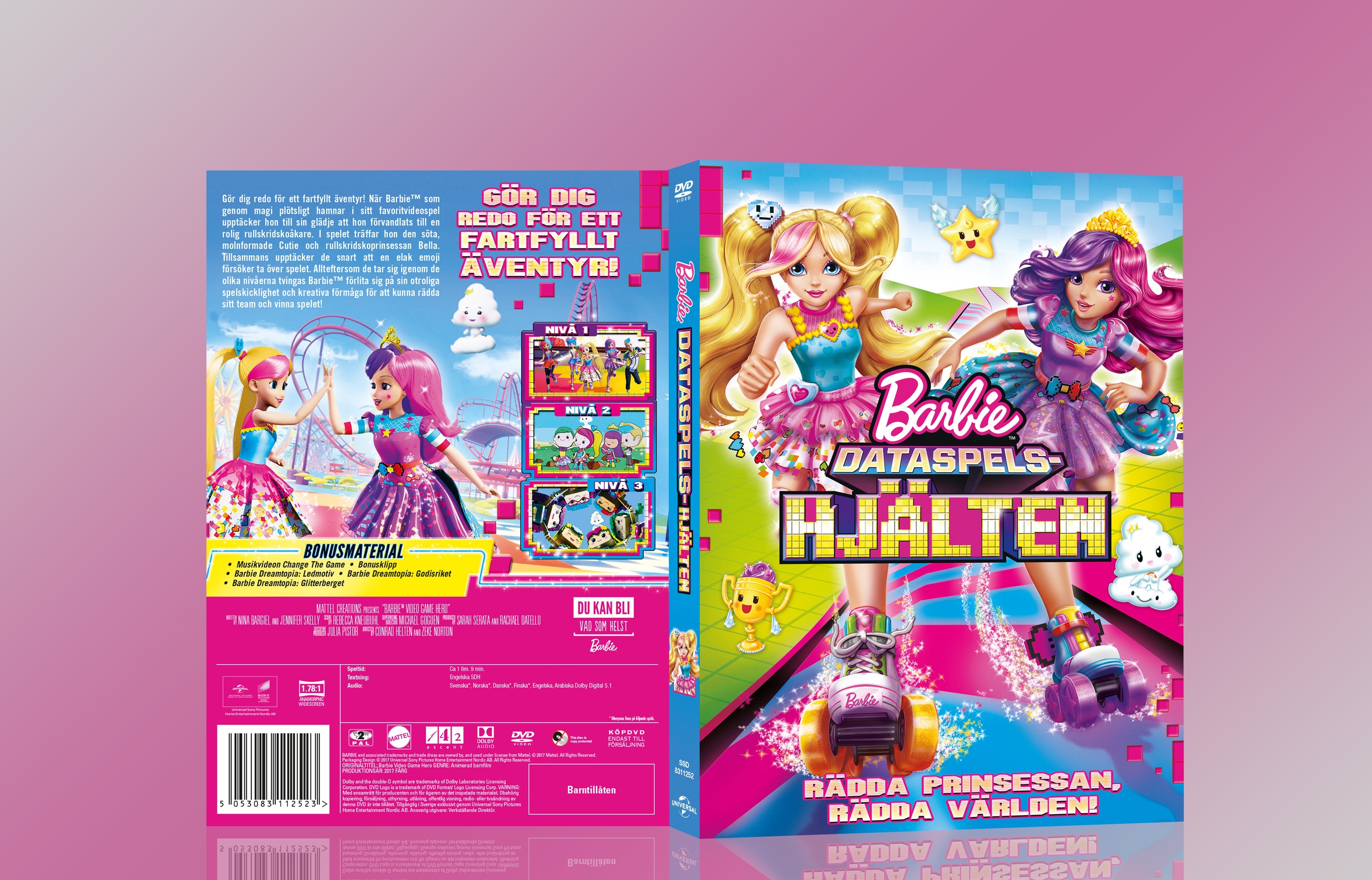 Barbie Video Game Hero box cover