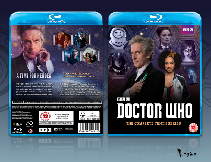 Doctor Who Series 10 box art cover