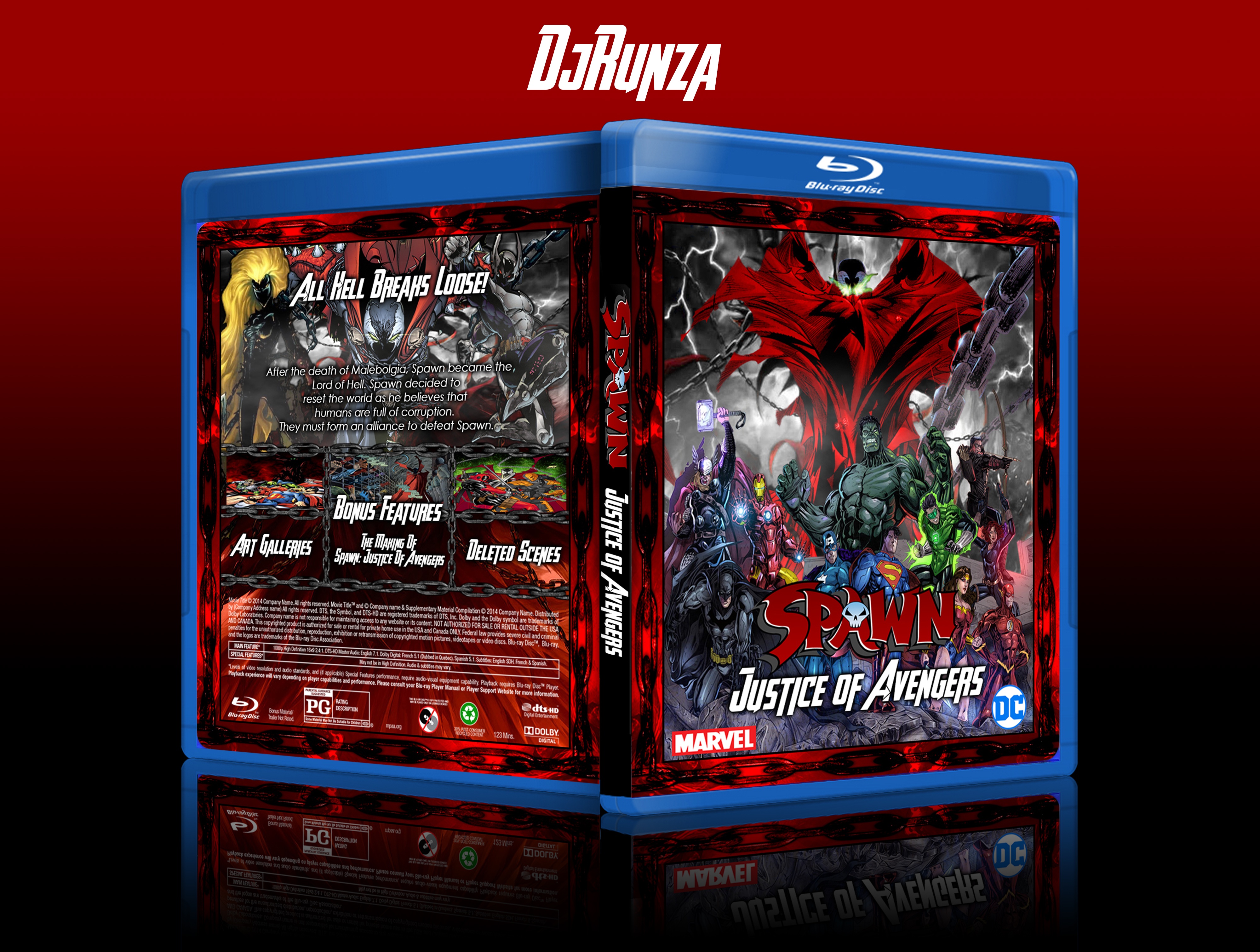 Spawn: Justice Of Avengers box cover