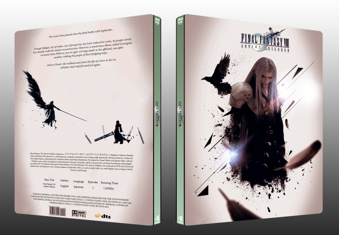 Final Fantasy Advent Children box art cover