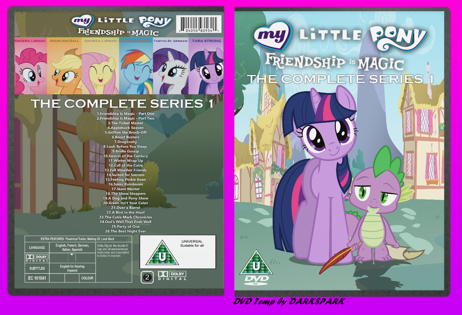 My Little Pony: Friendship is Magic: Series 1 box cover