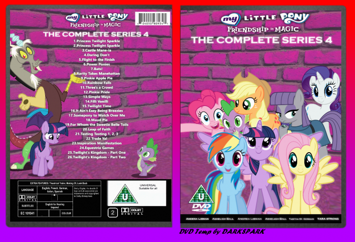 My Little Pony : FiM - Series 4 box art cover
