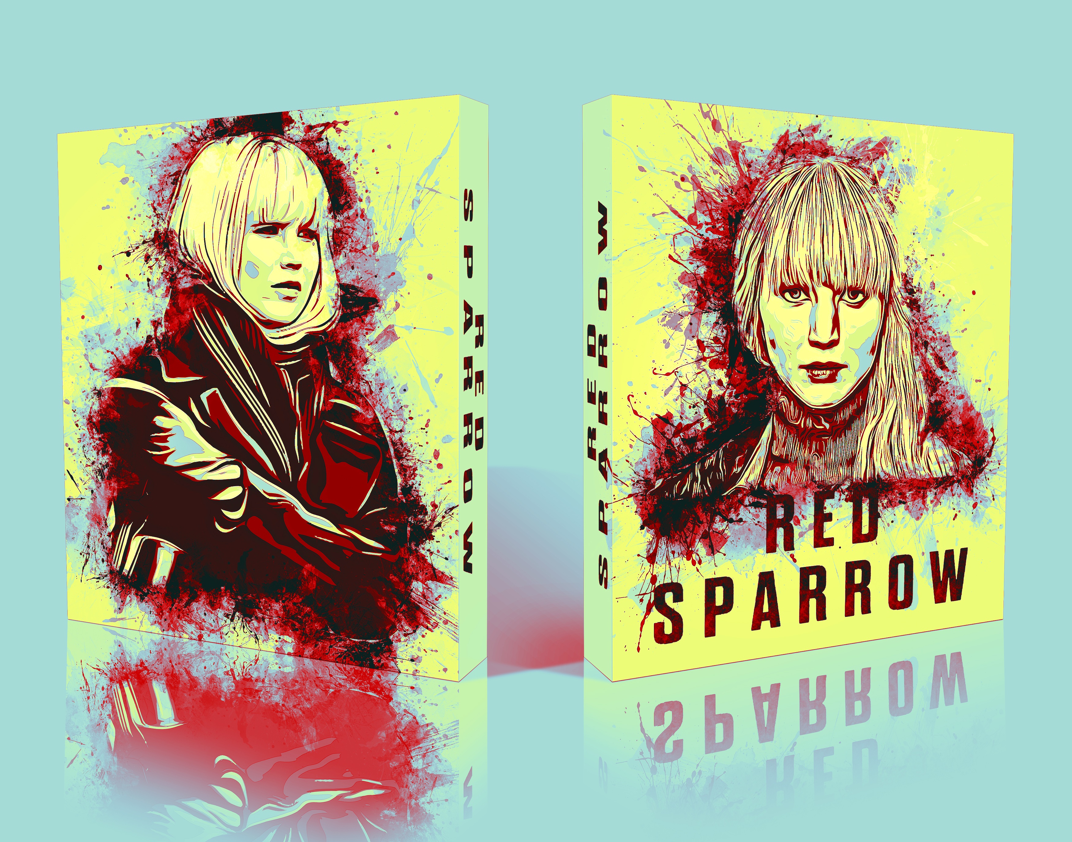 Red Sparrow box cover