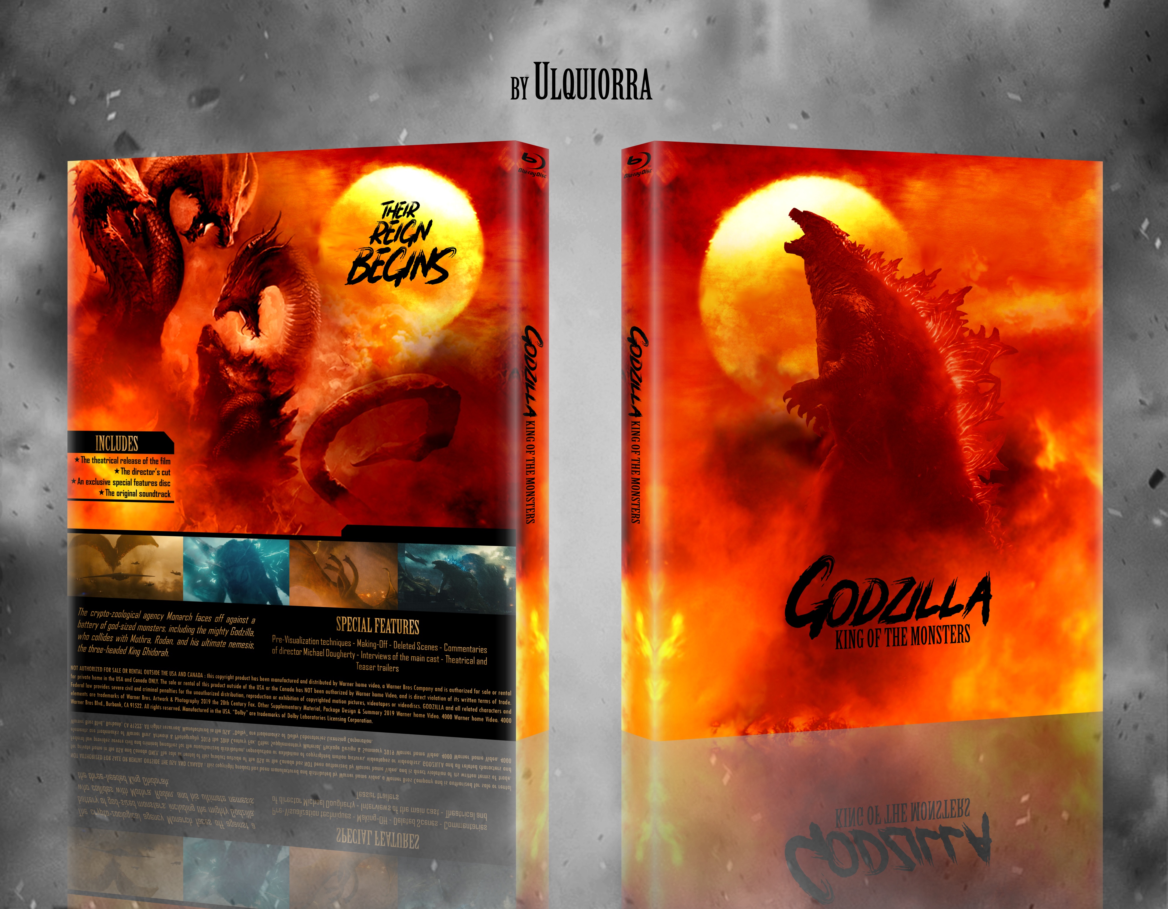 Godzilla: King of the Monsters box cover
