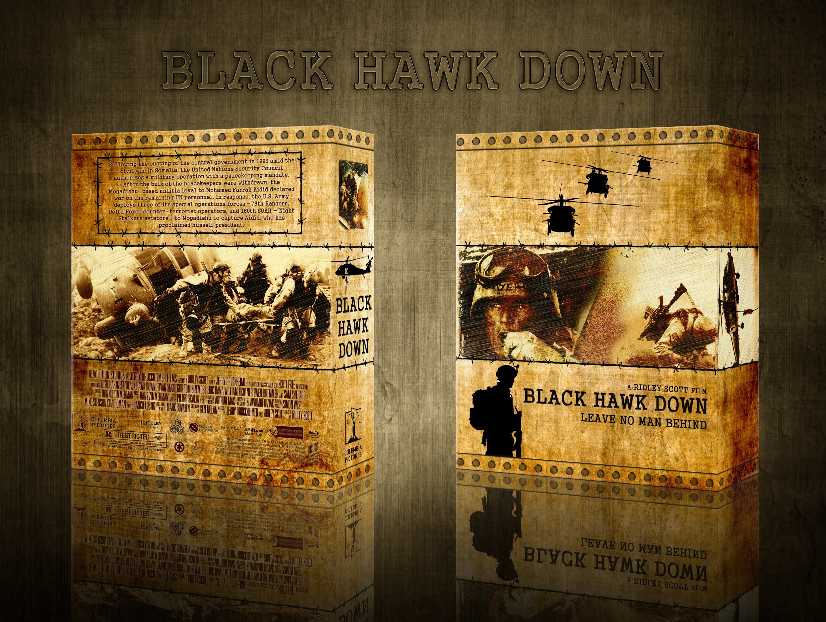Black Hawk Down box cover