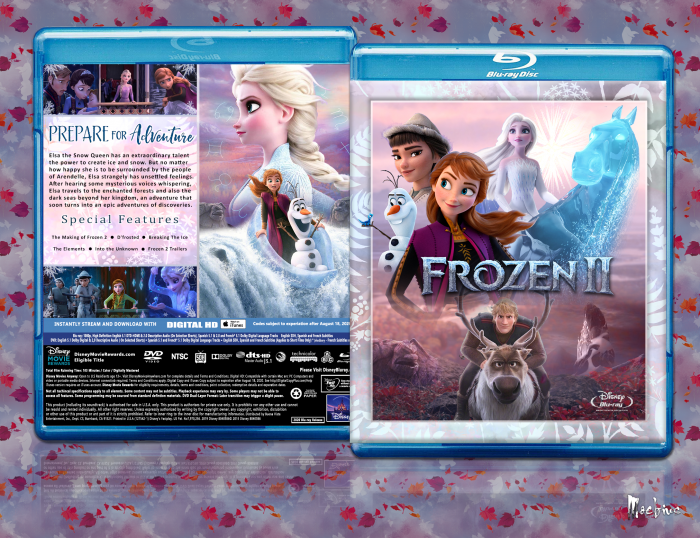 Frozen 2 box art cover
