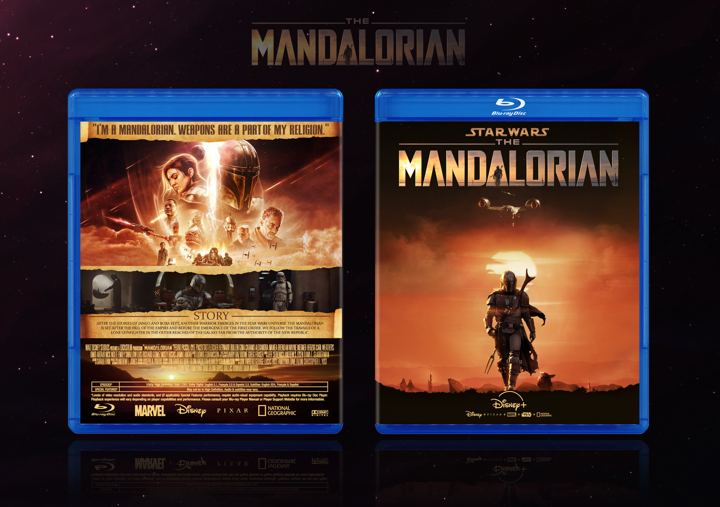 Star Wars: The Mandalorian box cover