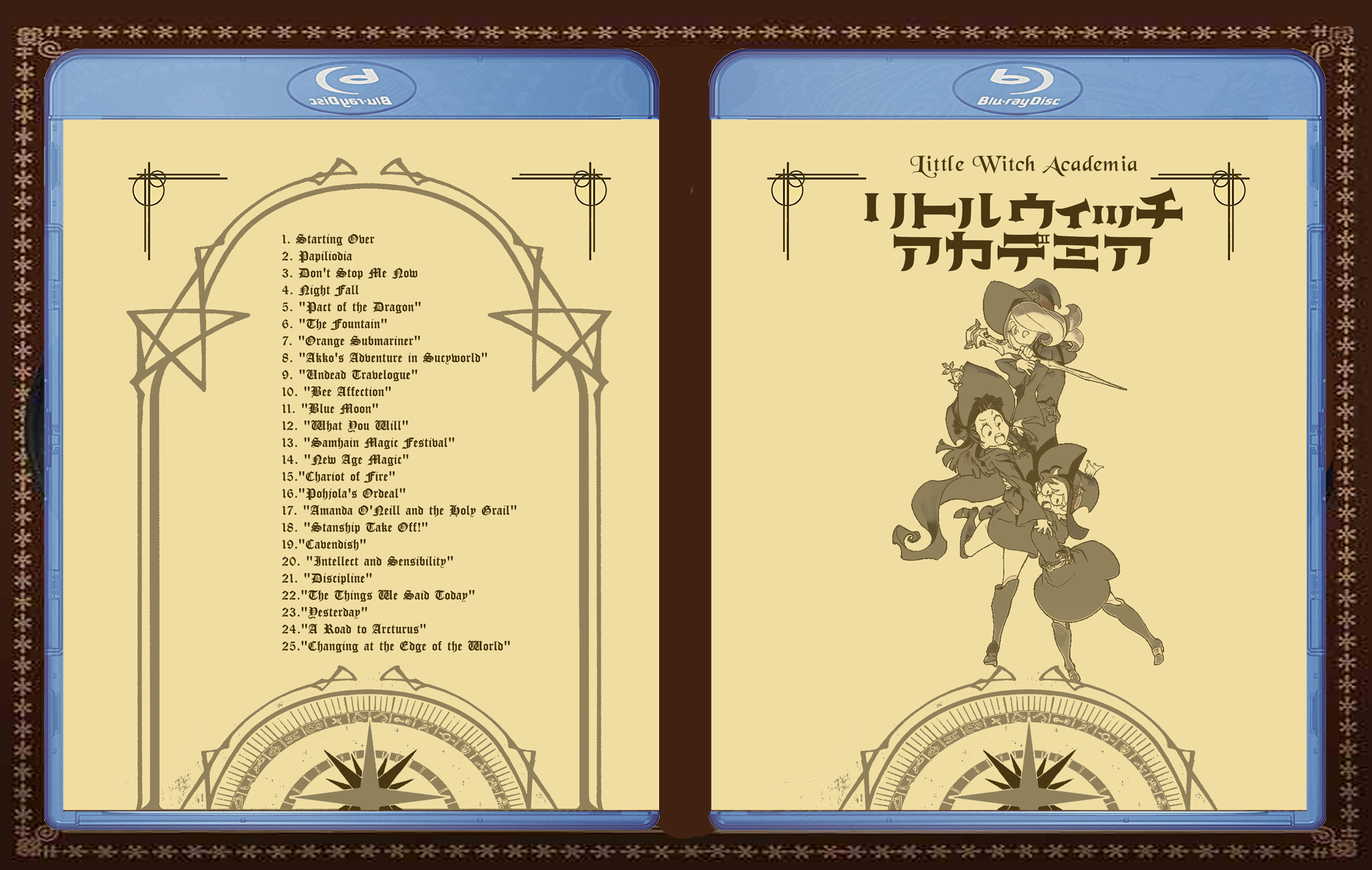 Little Witch Academia box cover