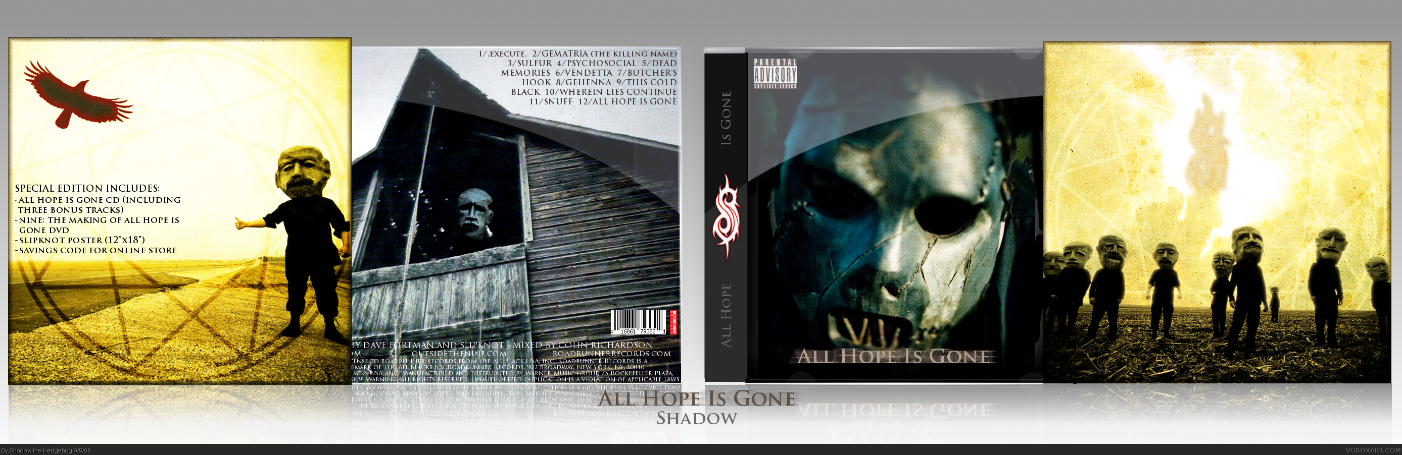 All Hope Is Gone: Special Edition box cover