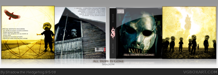 All Hope Is Gone: Special Edition box art cover