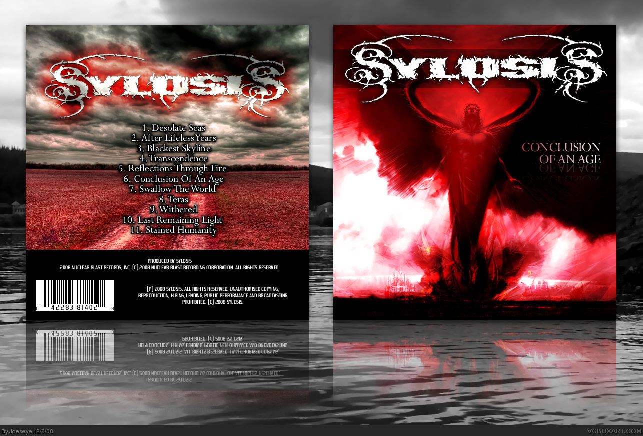 Sylosis - Conclusion Of An Age box cover