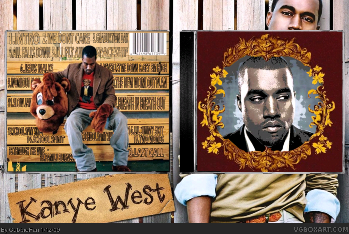 Kanye West: The College Dropout box art cover