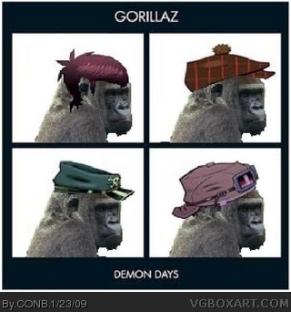 Gorillaz: Demon Days box cover