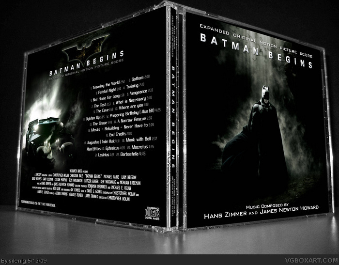 Batman Begins OST box art cover