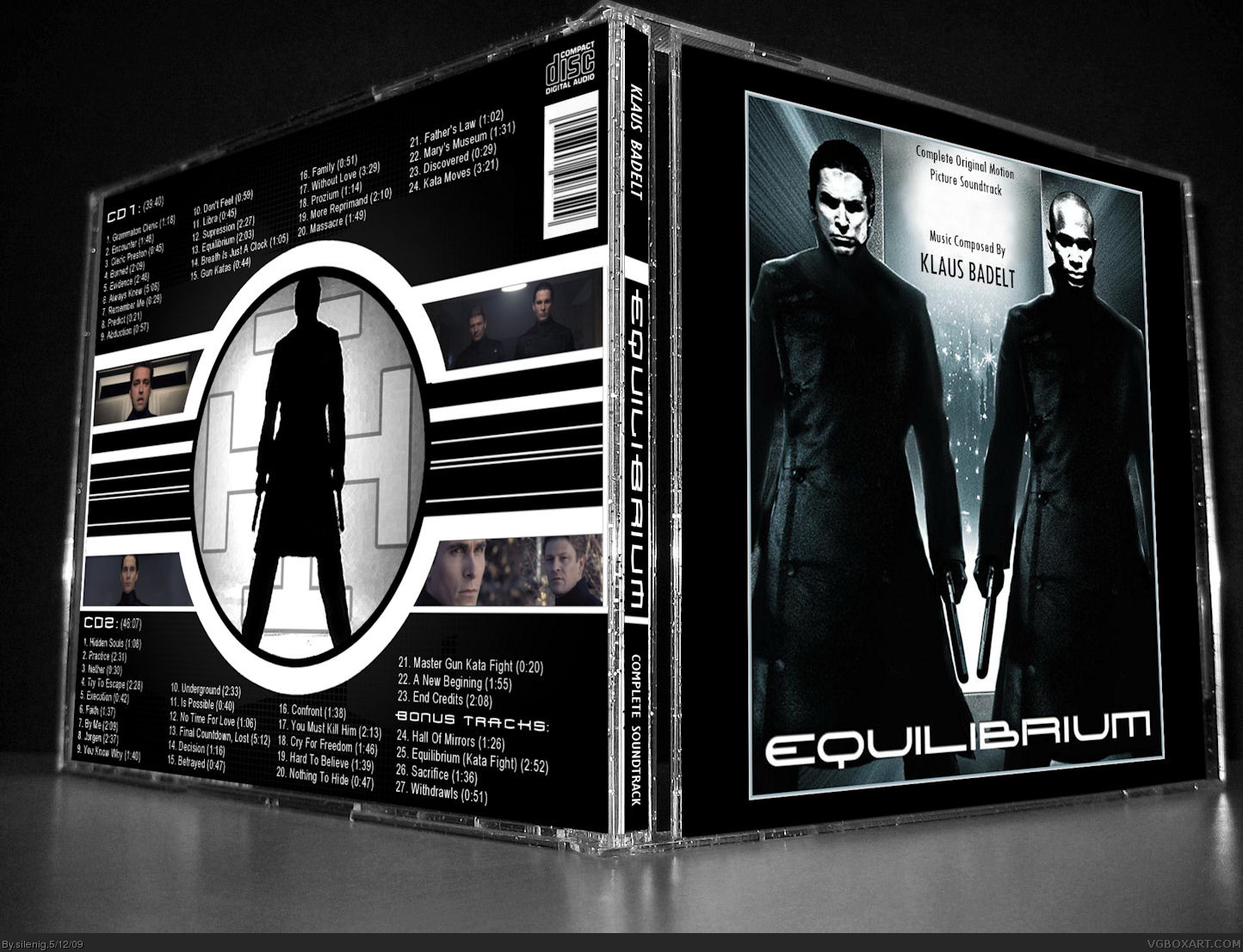Equilibrium OST box cover