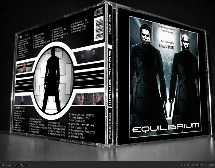 Equilibrium OST box art cover