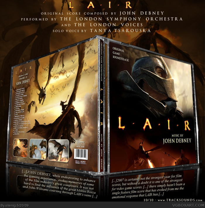 Lair - PS3 OST box art cover