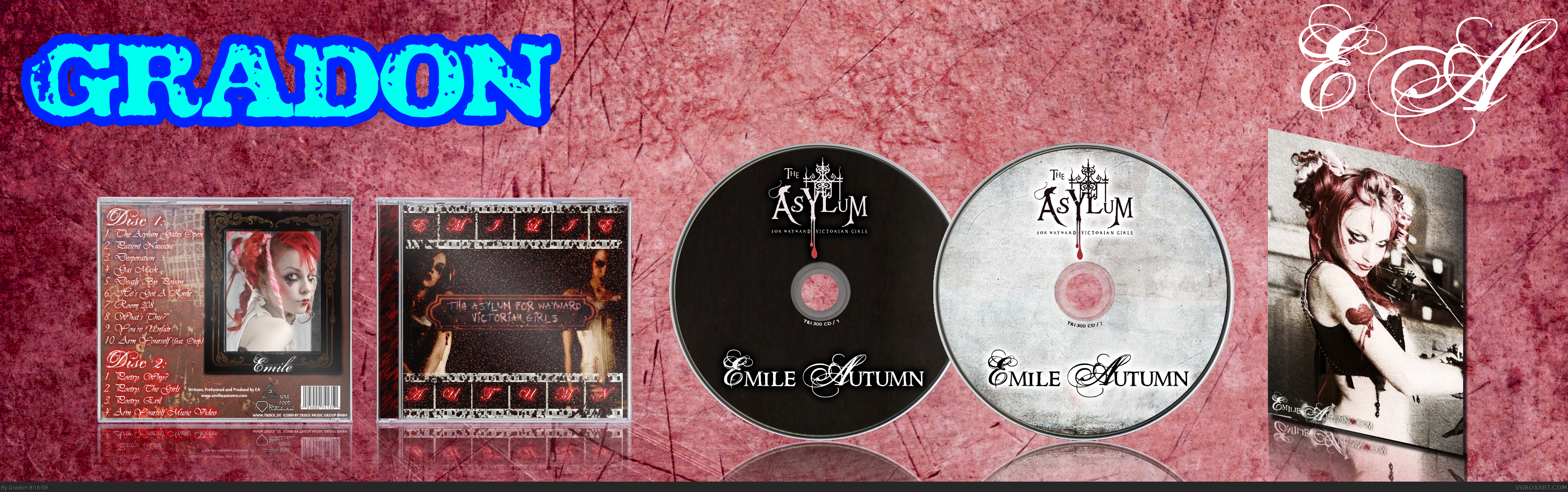 Emilie Autumn: Asylum For Wayward Victorian Girls box cover