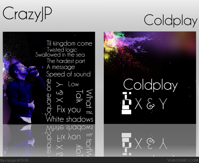 Coldplay - X & Y box art cover