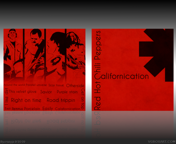Red Hot Chili Peppers - Californication box art cover