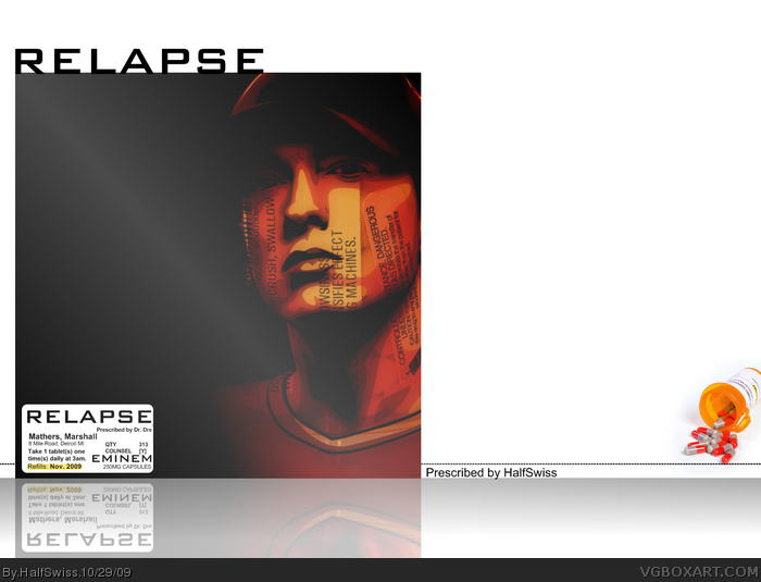 Eminem: Relapse box art cover