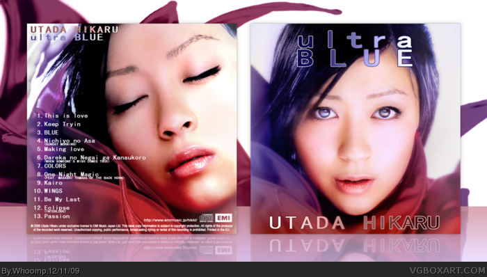 Utada Hikaru - Ultra Blue box art cover