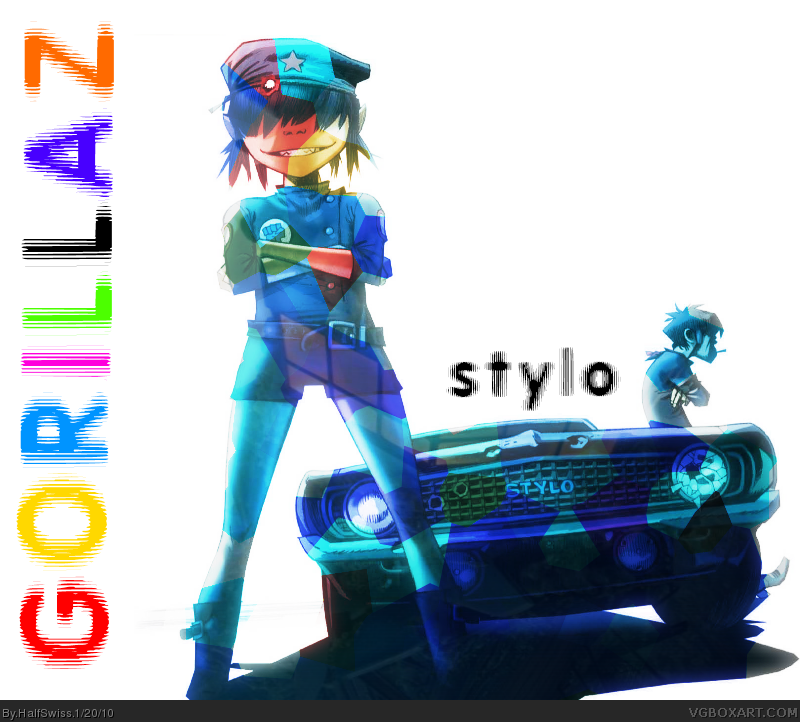 Gorillaz: Stylo box cover