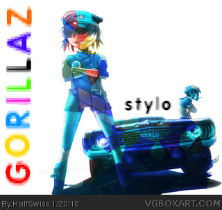 Gorillaz: Stylo box art cover