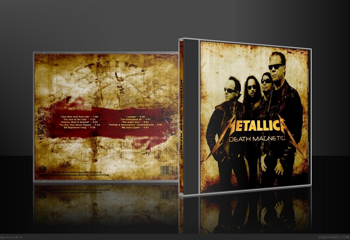 Metallica - Death Magnetic box cover