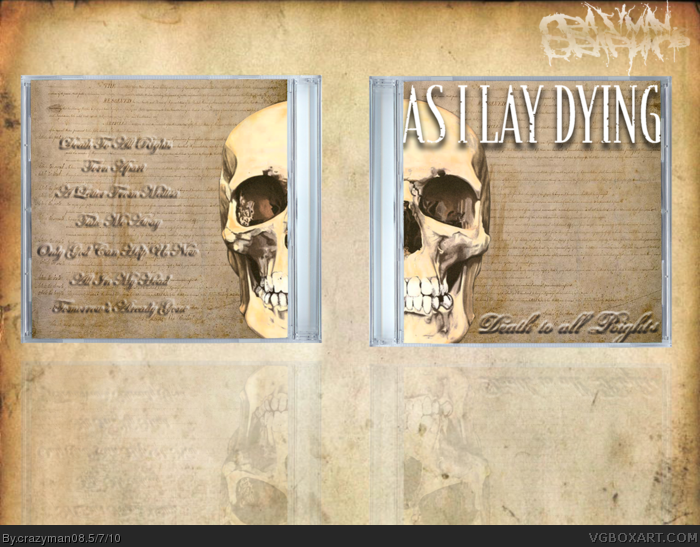 As I Lay Dying: Death To All Rights box art cover