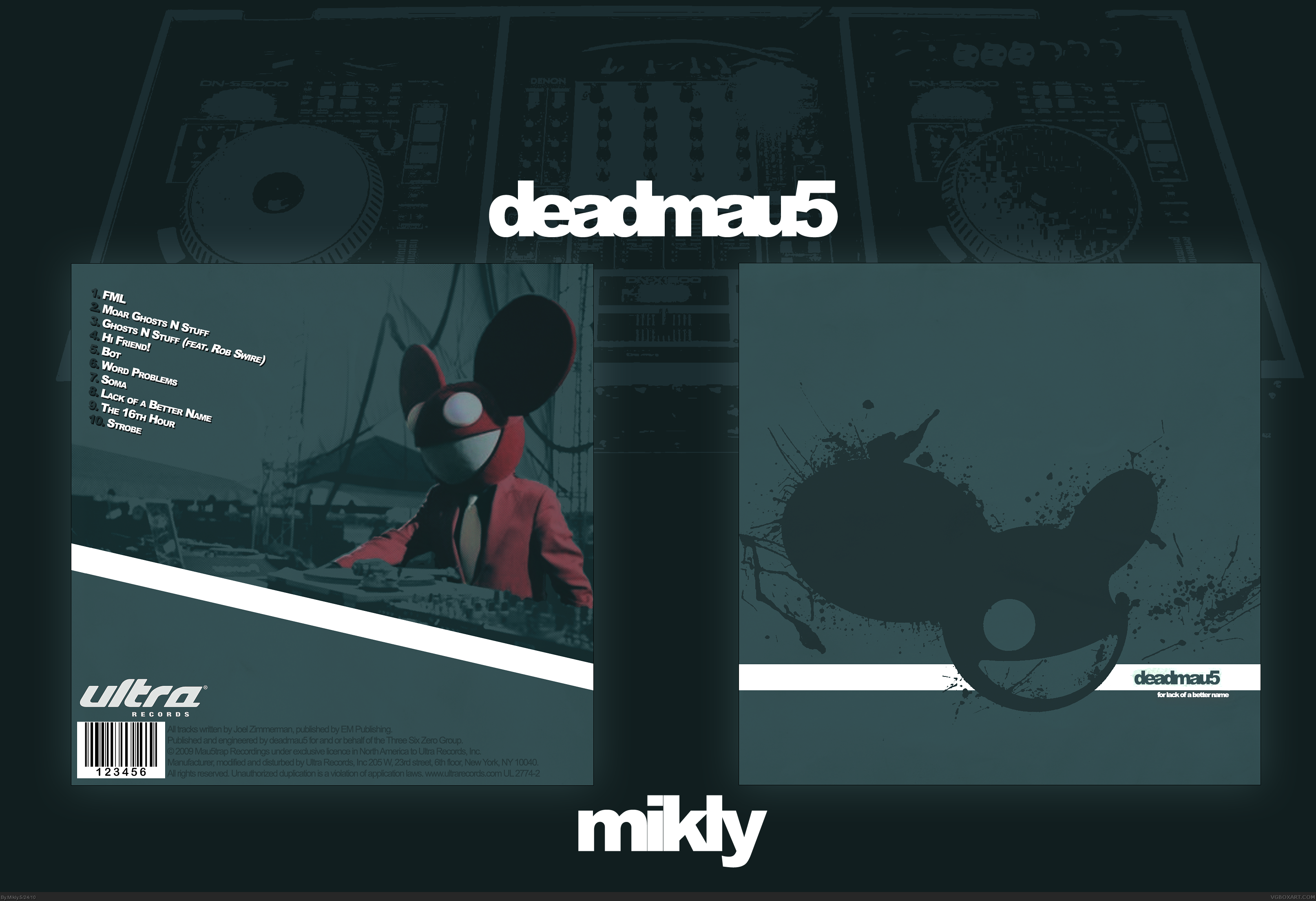 Deadmau5 - For lack of a better name box cover