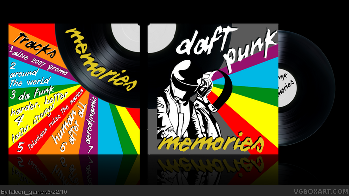 Daft Punk Memories (EP) box art cover
