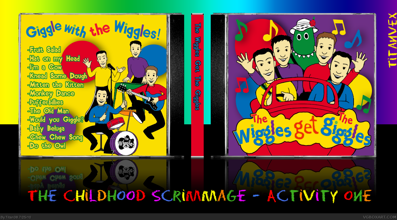 The Wiggles Get The Giggles box cover