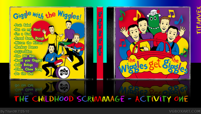 The Wiggles Get The Giggles box art cover