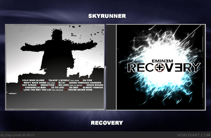 Eminem: Recovery box art cover