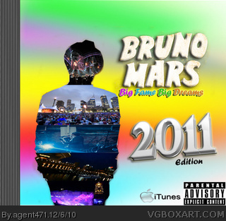 Bruno Mars Big Fame Big Dreams box cover