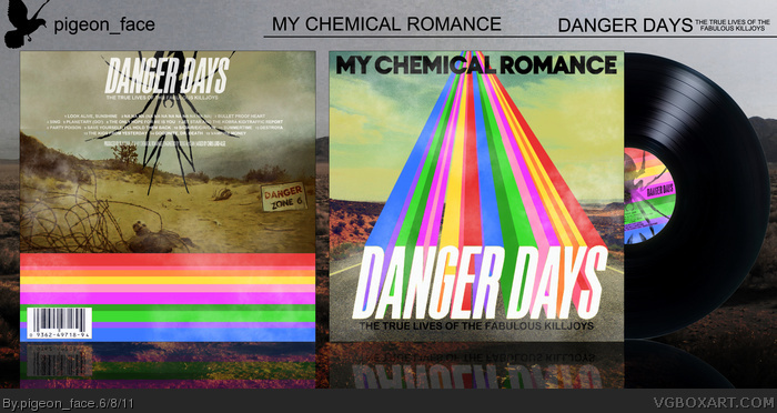 My Chemical Romance: Danger Days box art cover
