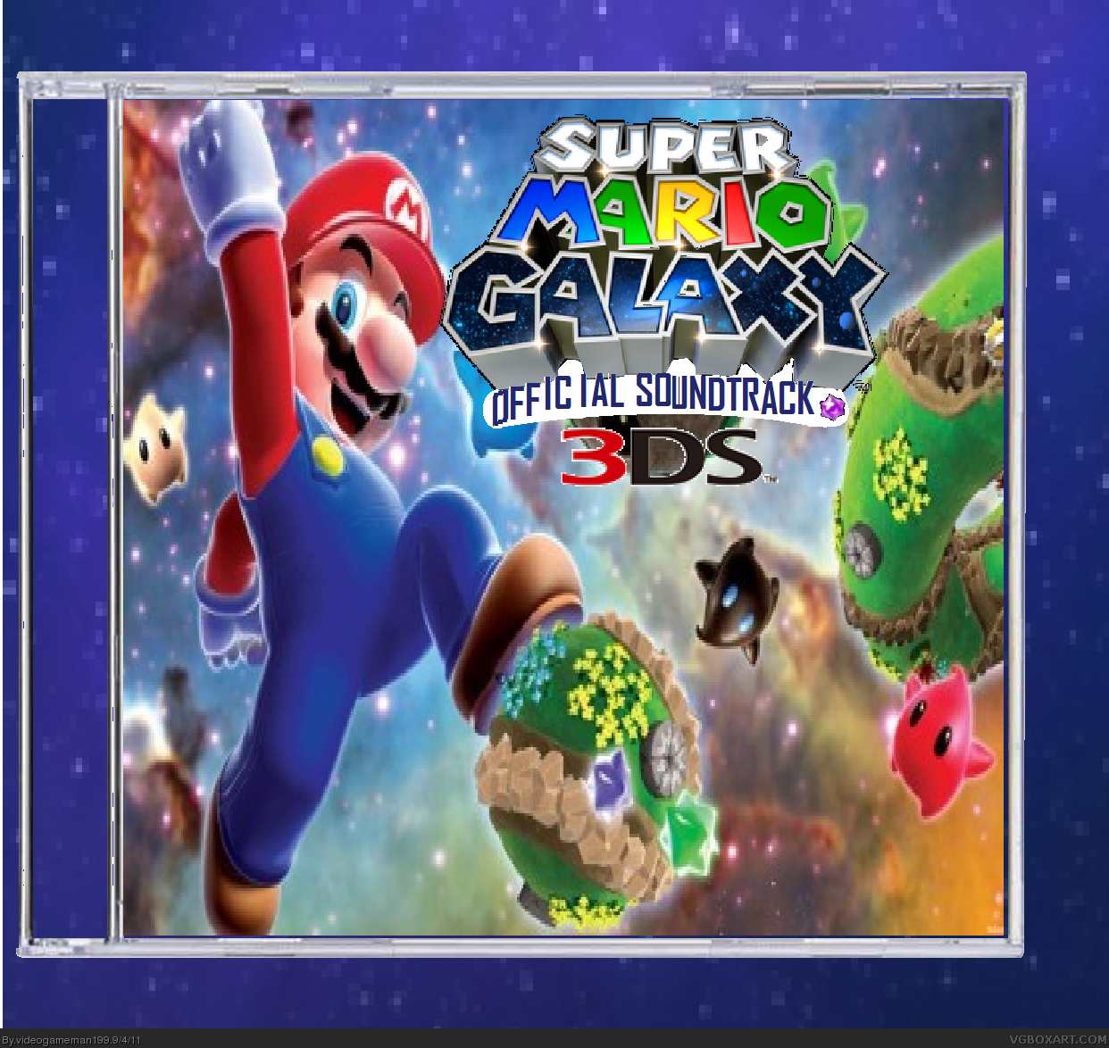 Super Mario Galaxy 3DS Oficial Soundtrack box cover