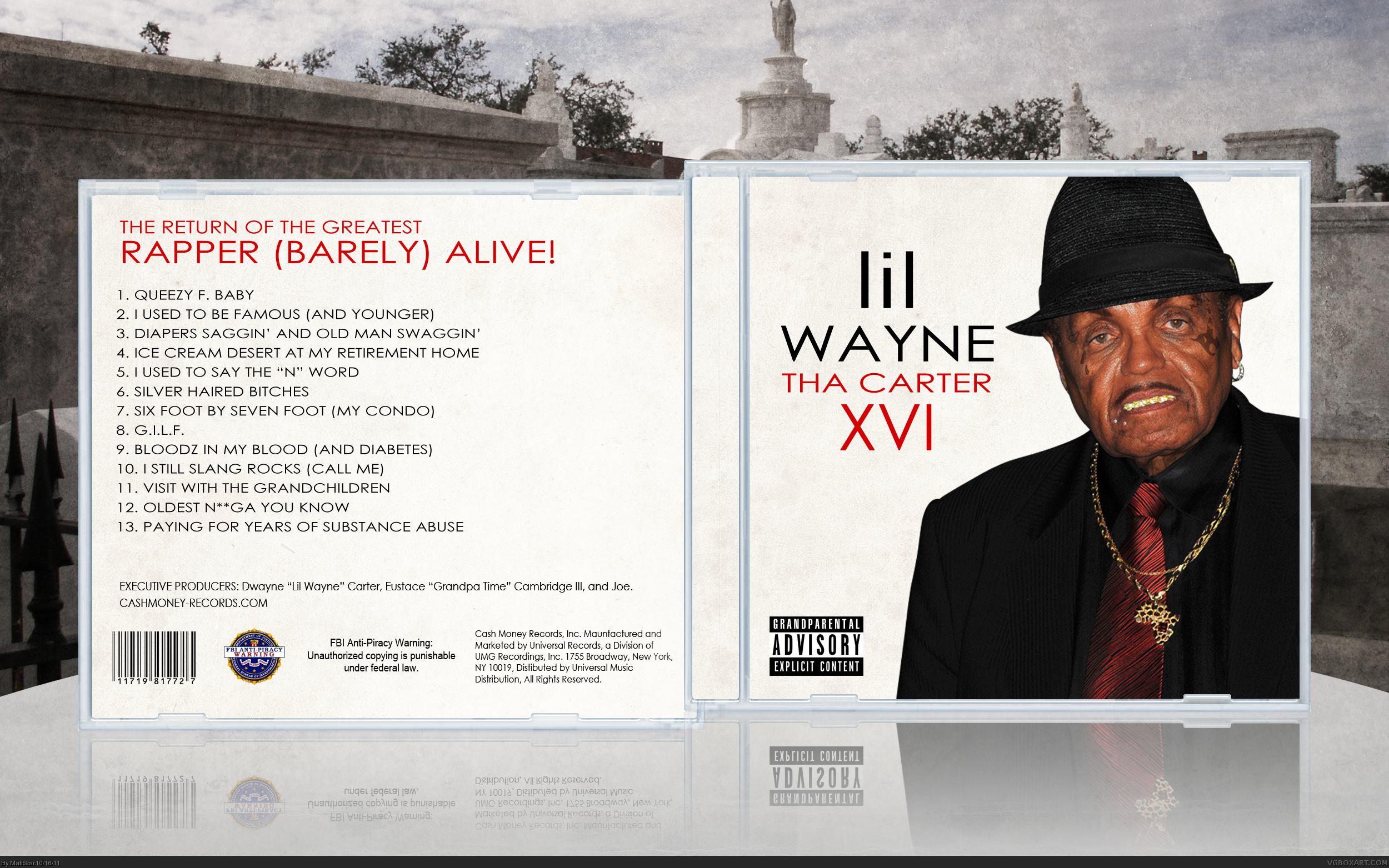 Lil Wayne - Tha Carter IVI box cover