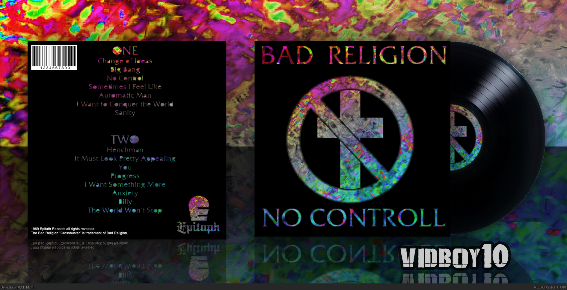 Bad Religion -  No Controll box cover