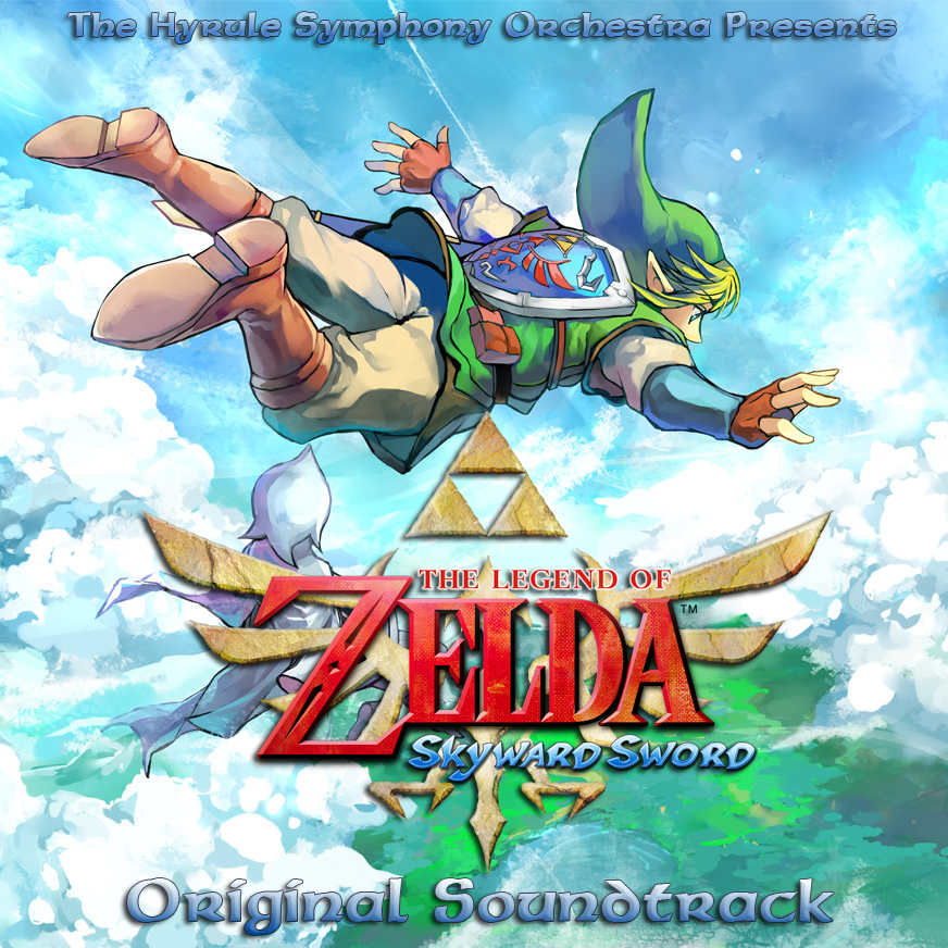 The Legend of Zelda: Skyward Sword OST box cover